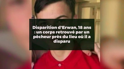 Disparition d'Erwan, 18 ans : un corps retrouvé par un pêcheur près du lieu où il a disparu