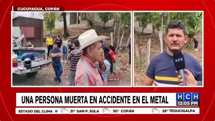 Motociclista perece en medio de una colisión múltiple en Cucuyagua, Copán