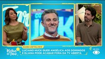 Luciano Huck tenta colocar Angélica nos domingos | Melhor da Tarde