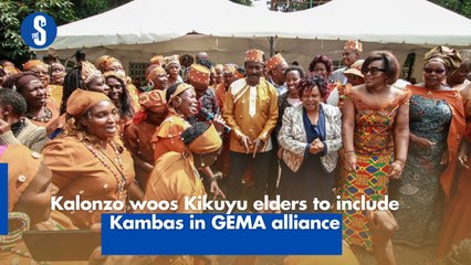 Kalonzo woos Kikuyu elders to include Kambas in GEMA alliance