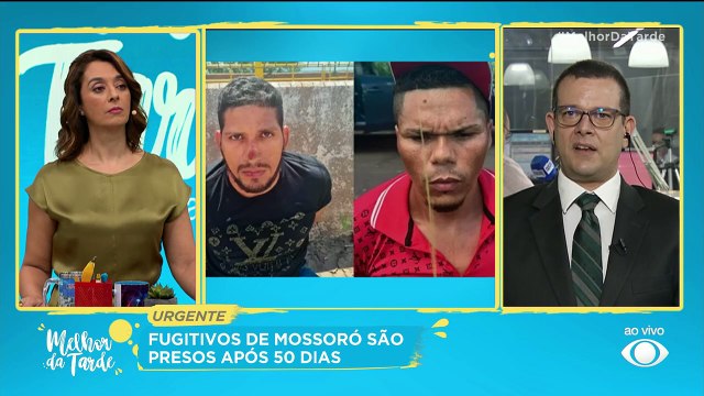 Após 50 dias, fugitivos de Mossoró são capturados | Melhor da Tarde
