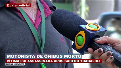 Motorista de ônibus morto em assalto