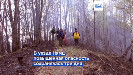 Румыния и Греция сражаются с лесными пожарами