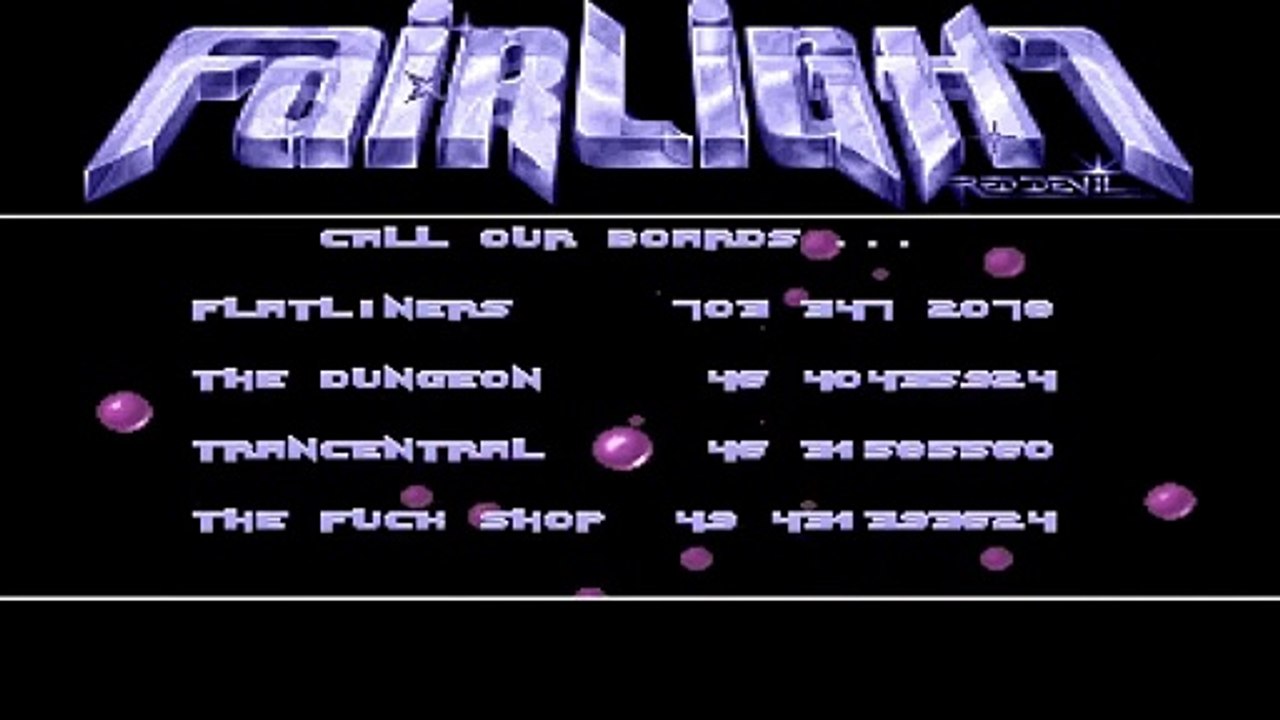 Amiga Cracktro - Arcade Trivia Quiz by Fairlight