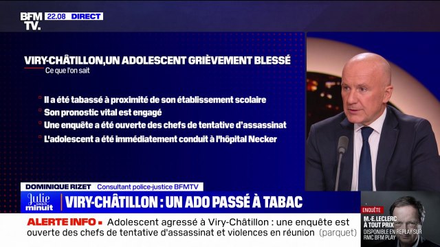 Adolescent agressé à Viry-Châtillon: Rien ne dit que c'est une rixe inter-quartier , indique la préfète de l'Essonne à BFMTV