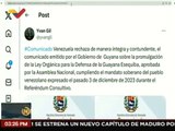 Gob. de la República Bolivariana de Venezuela rechaza el comunicado emitido por el Gob. de Guyana