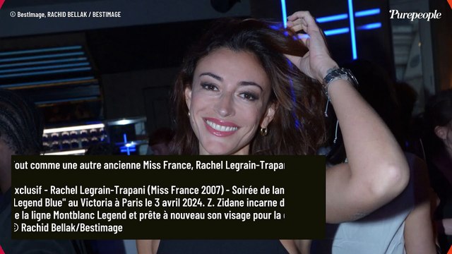 PHOTOS Zinedine Zidane très élégant aux côtés d'Iris Mittenaere, étincelante en bustier transparent pour une soirée chic