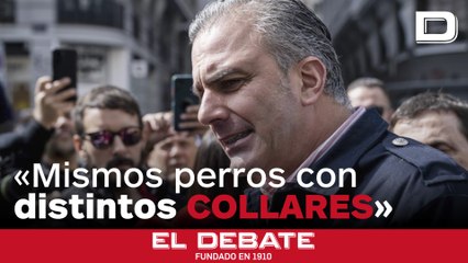 Ortega Smith remarca que «es lo mismo» votar al PSE que al PNV o a Bildu: «Son los mismo perros con distintos collares»