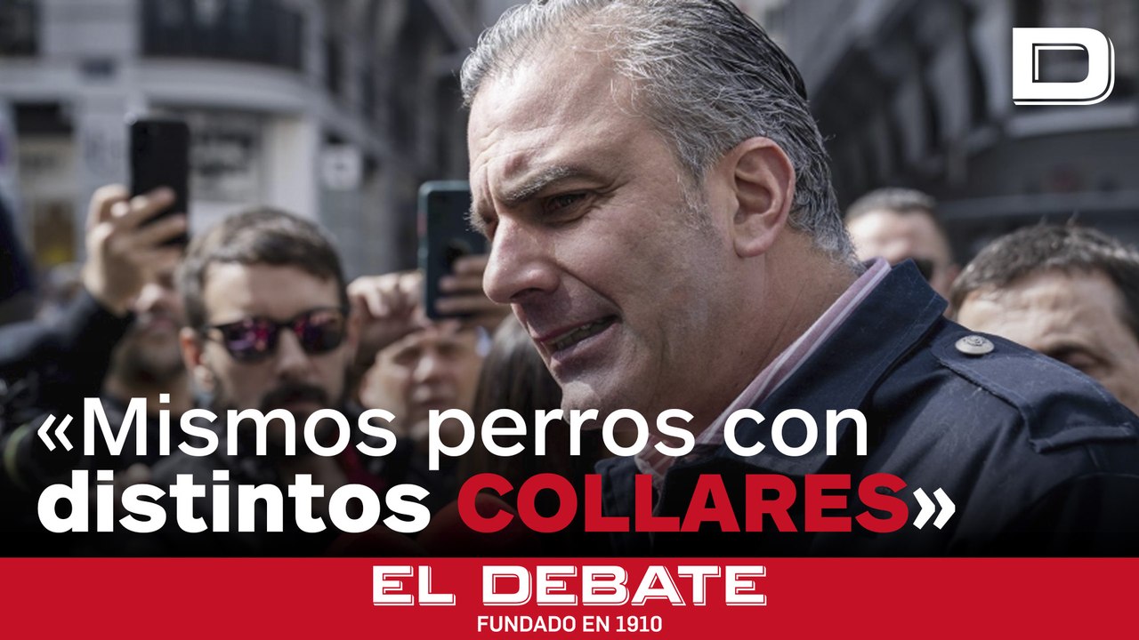 Ortega Smith remarca que «es lo mismo» votar al PSE que al PNV o a Bildu: «Son los mismo perros con distintos collares»