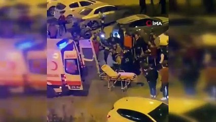 Otomobille çarpışan motosikletli yaralandı