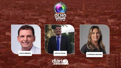 Tải video: Olho Vivo da TV e Rede Diário do Sertão realiza rodada de entrevista com os pré-candidatos a prefeito de Cajazeiras