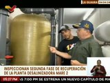 Gob. del edo La Guaira realiza inspección para la recuperación de la planta desalinizadora Mare 2