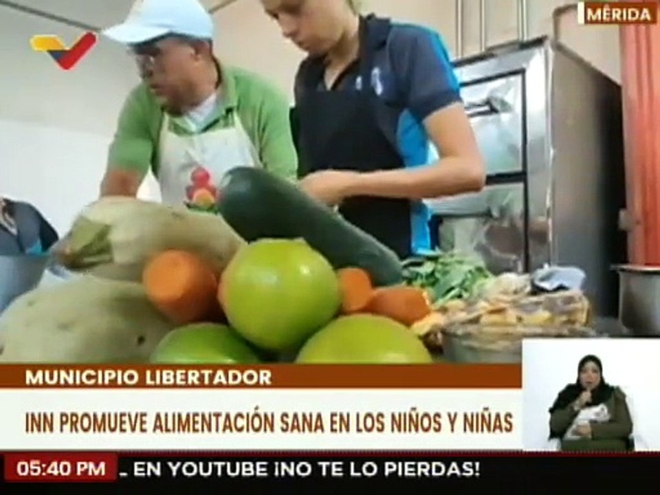 Niños y niñas del estado Mérida son beneficiados con jornada de hábitos alimenticios saludables