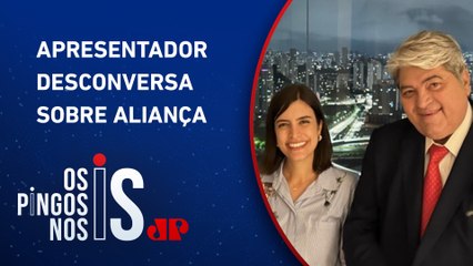 Datena se filia ao PSDB e deve ser vice na chapa de Tabata Amaral
