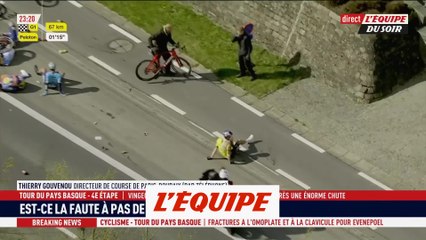 T. Gouvenou « Stop, stop, stop, arrêtons le massacre » - Cyclisme - Roubaix