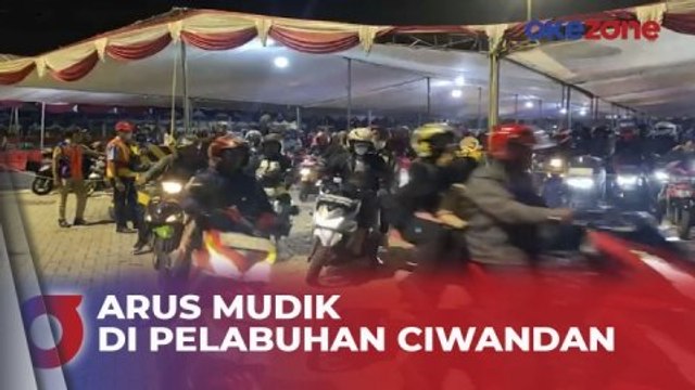 Ratusan Motor Padati Pelabuhan Ciwandan untuk Menyebrang ke Sumatra