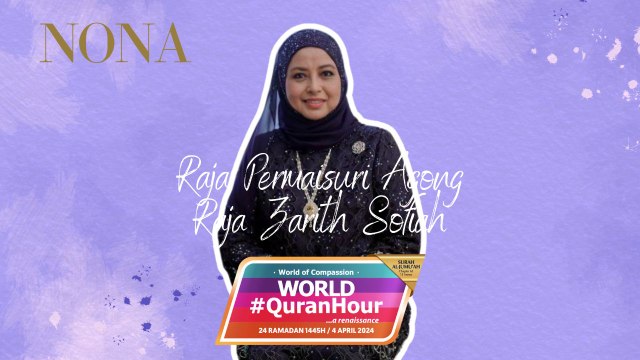 Raja Permaisuri Agong Raja Zarith Sofiah Berangkat Ke Majlis World #QuranHour