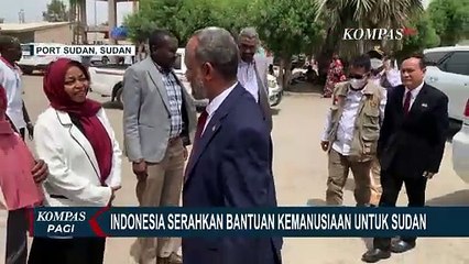 Usai Tempuh Penerbangan 10 Jam, Bantuan Kemanusiaan RI Seberat 12,44 Ton Tiba di Port Sudan