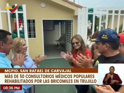 Bricomiles rehabilitaron más de 50 consultorios médicos populares en el estado Trujillo