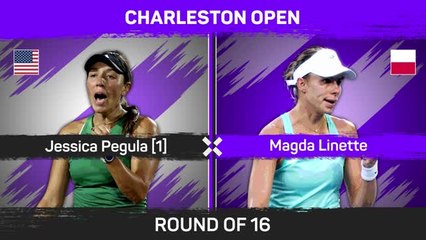 Top seed Pegula advances to quarter-finals of Charleston Open