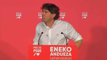Andueza (PSOE): "En País Vasco está en juego tener un gobierno progresista o uno centrado en lo identitario"