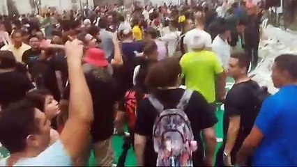 Assembleia dos professores acaba em confusão