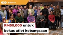 RM50,000 untuk atlet yang memerlukan, sumbangan Raya oleh FMT dan dermawan