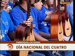 Gobierno Nacional conmemora el Día Internacional del Cuatro en Venezuela