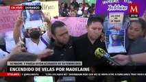 Familiares de Madelaine protestan en Durango exigiendo justicia por su muerte