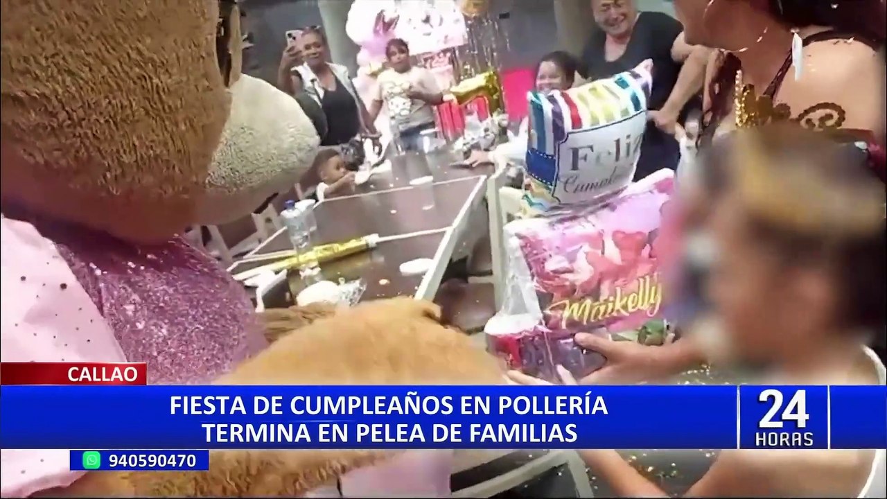 Callao: comensal se molesta por 'pica pica' que cayó en su plato y se enfrenta a familia durante fiesta