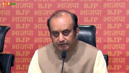 महंत के मोदी-को-लाठी-मारो बयान पर सुधांशु त्रिवेदी ने कहा - अच्छा! गांधी के उत्तराधिकारी के ऐसे विचार?