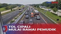 Pantauan Arus Lalu Lintas di Tol Cipali H-5 Lebaran, Mulai Ramai Pemudik