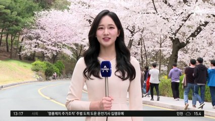 [날씨]차차 맑아지며 따뜻…주말 완연한 봄