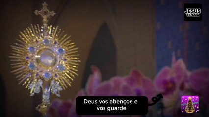 Benção do Santíssimo no Santuário de Nossa Senhora Aparecida no dia 04/04/2024