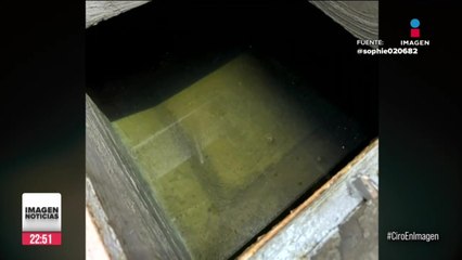 Vecinos de la alcaldía Benito Juárez, CDMX, se quejan de un olor a combustible en agua potable