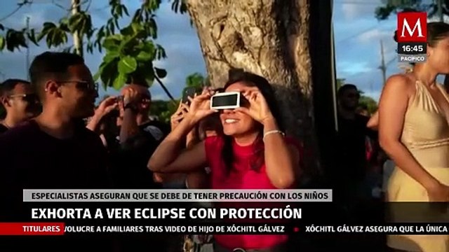 Recomendaciones para apreciar el eclipse solar en CdMx