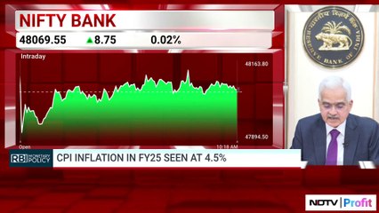 Inflation Elephant Out Of The Room, Gone For A Walk: RBI Governor | RBI Policy | NDTV Profit