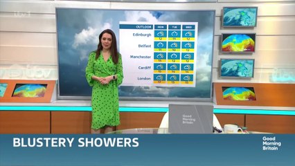 Laura Tobin Weather forecast for the UK (05/04/2024)