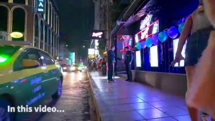 Latest updates on Party Street Soi Sukhumvit 11, 4th Sunday night, March 2024.