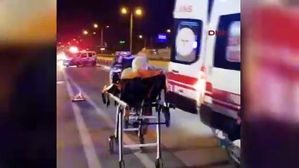 Kocaeli'de işçi servisi kaza yaptı: 5 yaralı