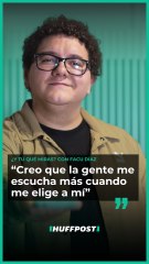 Facu Díaz reflexiona sobre la manera de consumir televisión