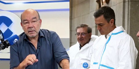 Ángel Expósito, en modo volcánico ante el esperpéntico publirreportaje de Pedro Sánchez en el Valle de los Caídos: "¡Qué ridículo!"