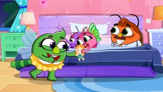 Ten in the Bed _ Mommy, I'm Scared with MONSTERS _ Baby Bugs Nursery Rhymes & Kids Songs, sheeee