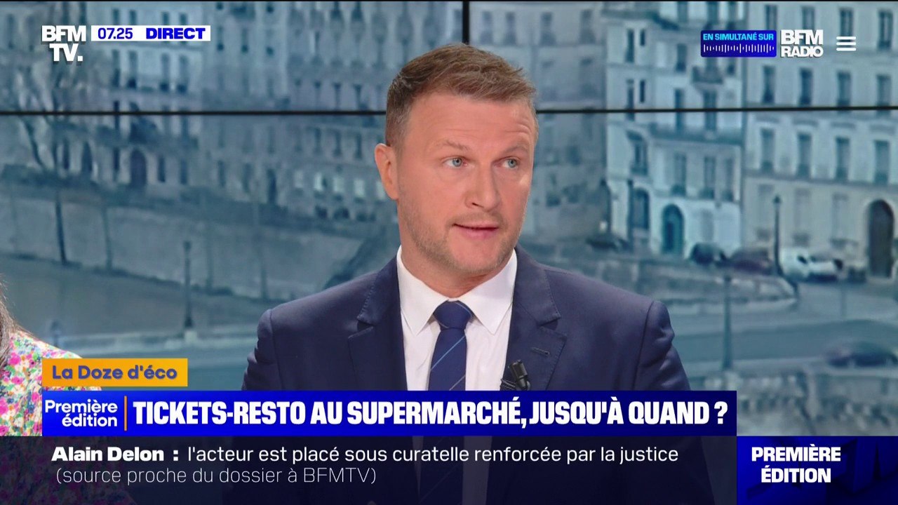 Les tickets-restaurant pour acheter ses courses au supermarché: jusqu'à quand ce sera possible ?