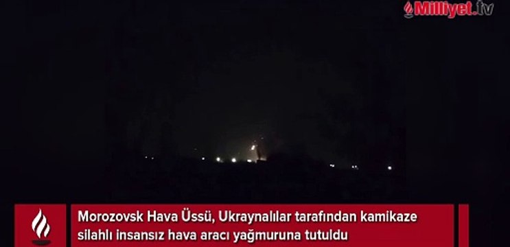 Rusya hava üssüne büyük saldırı