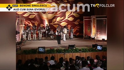 Benone Sinulescu - Auzi cum suna izvorul (Tezaur folcloric - arhiva TVR)