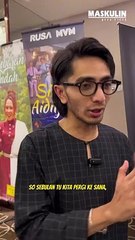 Raya Paling Bermakna Ayie Elham Ketika Pertama Kali Sebagai Ketua Keluarga