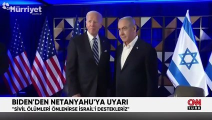 Biden ve Netanyahu telefonda görüştü: Gazze'de acil ateşkes gerekli