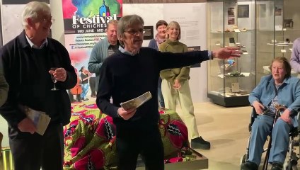 Chairman Phil Hewitt launches the Festival of Chichester