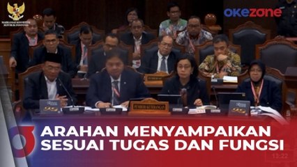 Airlangga Akui 4 Menteri Dapat Arahan Jokowi sebelum Hadiri Sidang di MK